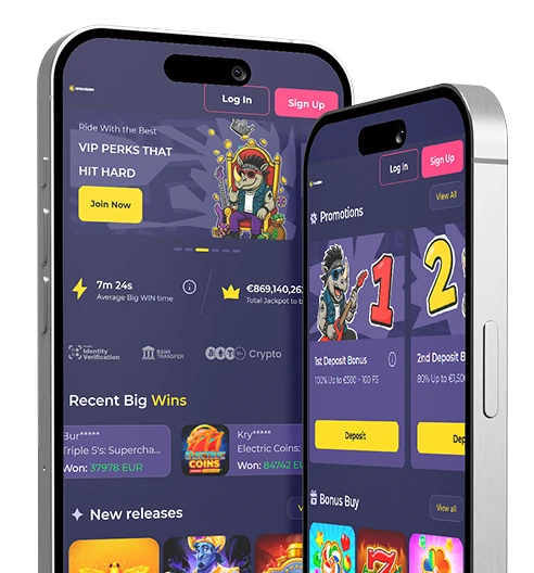 Vista previa de la app de bankonbetspain en smartphone